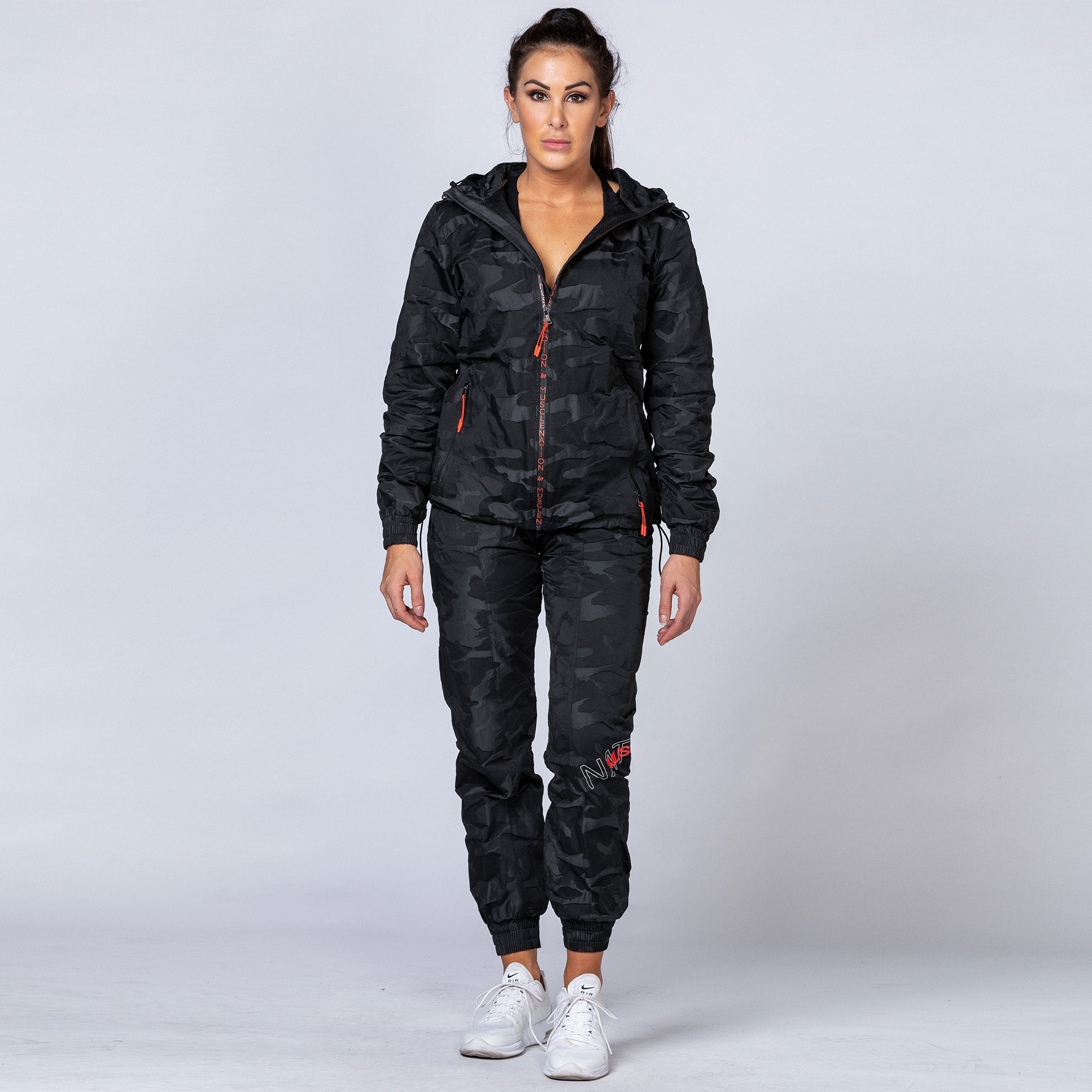 Muscle Nation Tracksuits Unisex Tracksuit Pants - Black Camo