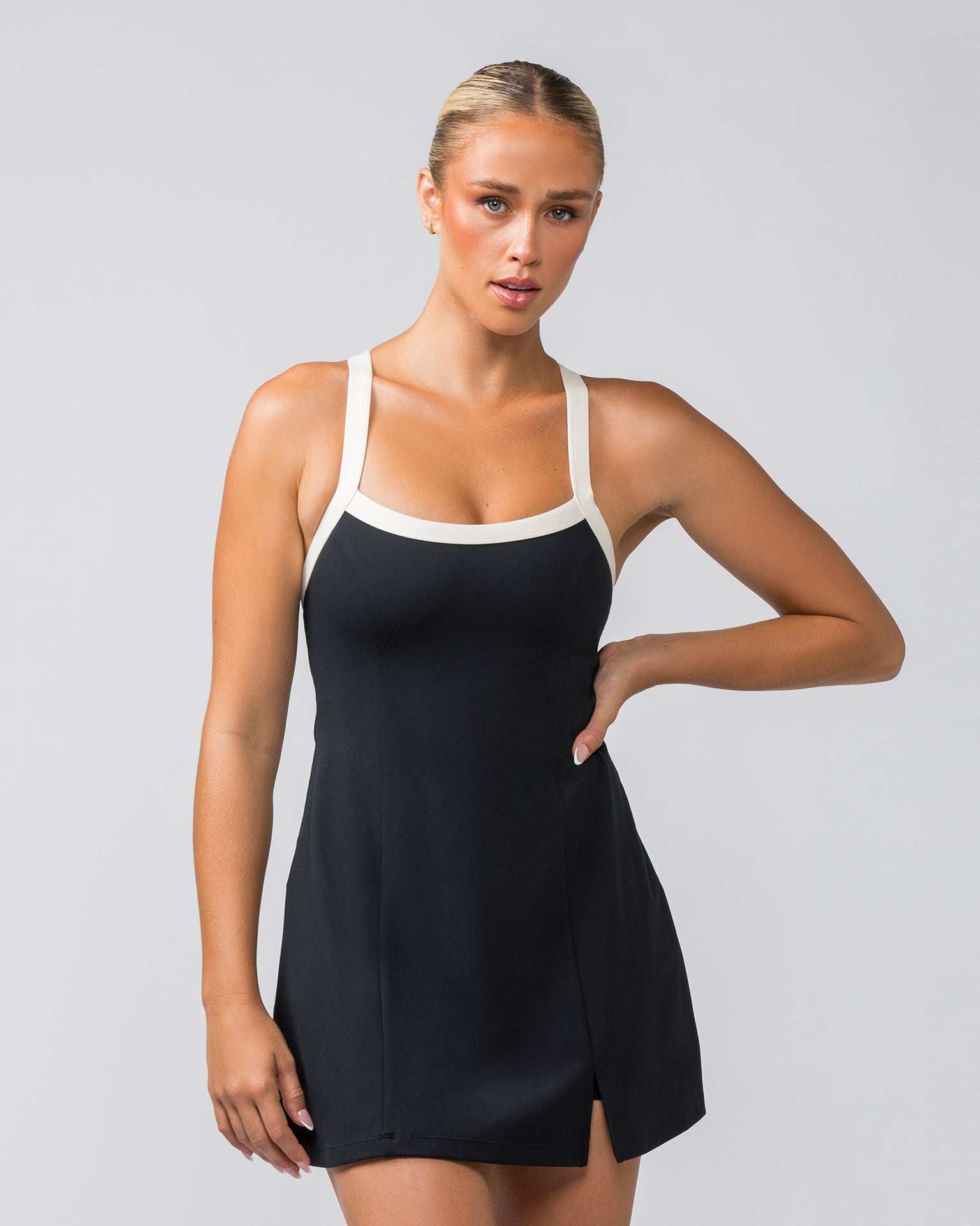 Muscle Nation Unitard Clubhouse Everyday Dress - Black