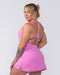 Muscle Nation Unitard MN x Em King Aura Dress - Fondant Pink
