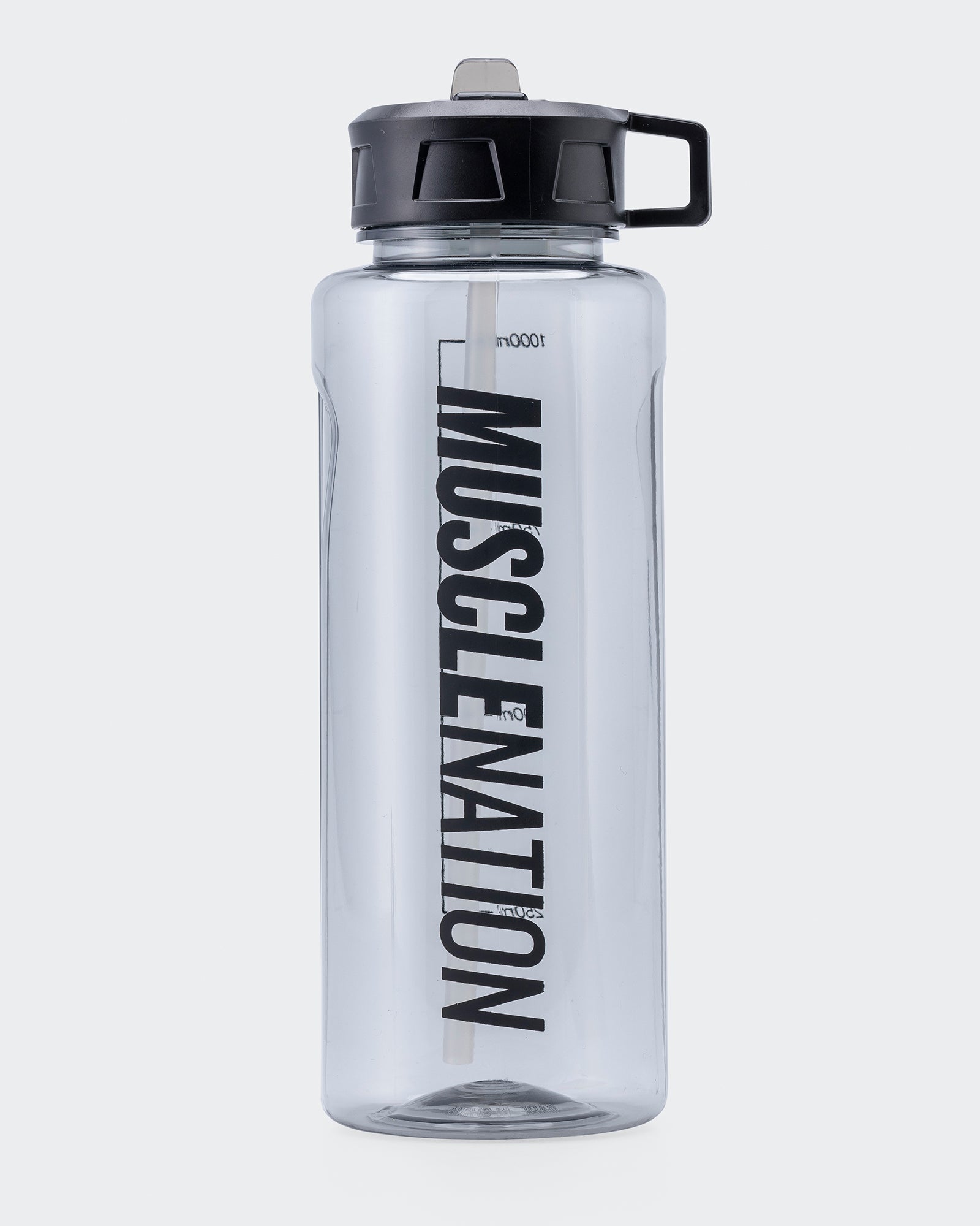 Muscle Nation Water Bottle MN 1L Straw Bottle