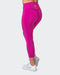 musclenation Gym Leggings Signature Scrunch 7/8 Leggings - Neon Grape