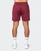 musclenation Gym Shorts Lay Up 5" Shorts - Wine