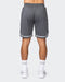 musclenation Gym Shorts Mens 8" Basketball Shorts - Tornado