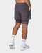 musclenation Gym Shorts Vigour Training 3" Shorts - Graphite