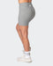 musclenation Shorts Zero Rise Rib Bike Shorts - Zinc