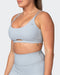 musclenation Sports Bras All Day Rib Bralette - Oyster