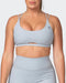 musclenation Sports Bras All Day Rib Bralette - Oyster