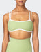 musclenation Sports Bras Curves Rib Bralette - Matcha