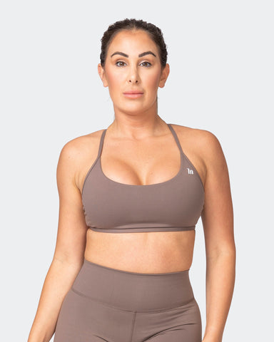 musclenation Sports Bras Essence Bralette - Taupe