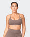 musclenation Sports Bras Essence Bralette - Taupe