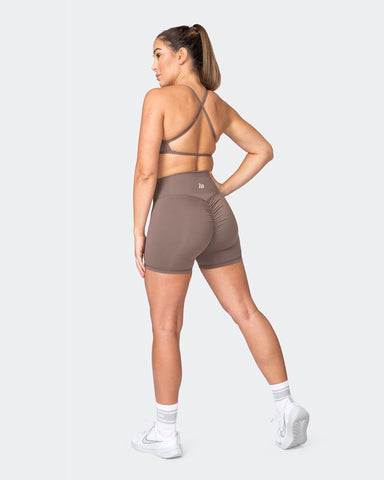 musclenation Sports Bras Essence Bralette - Taupe