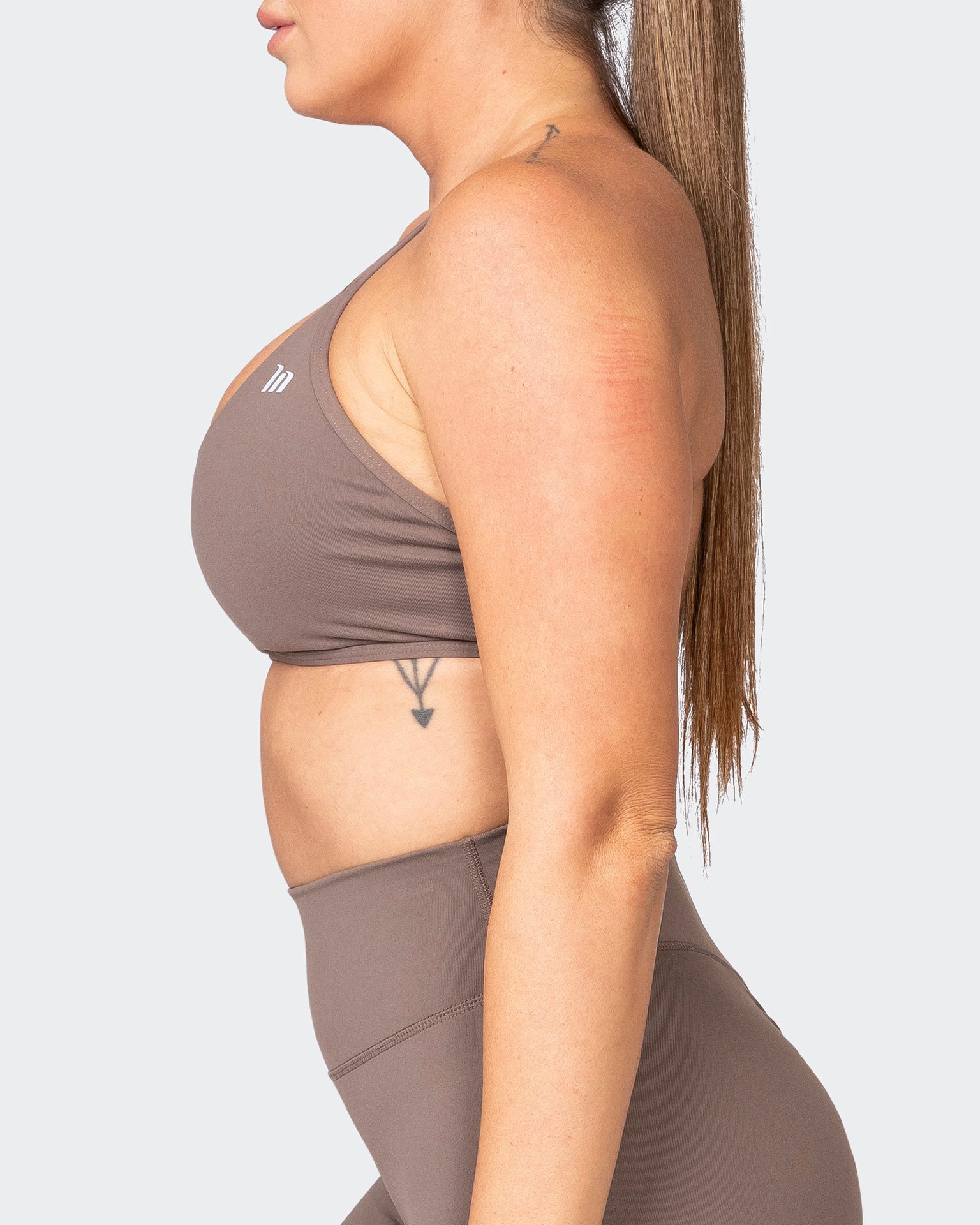 musclenation Sports Bras Essence Bralette - Taupe