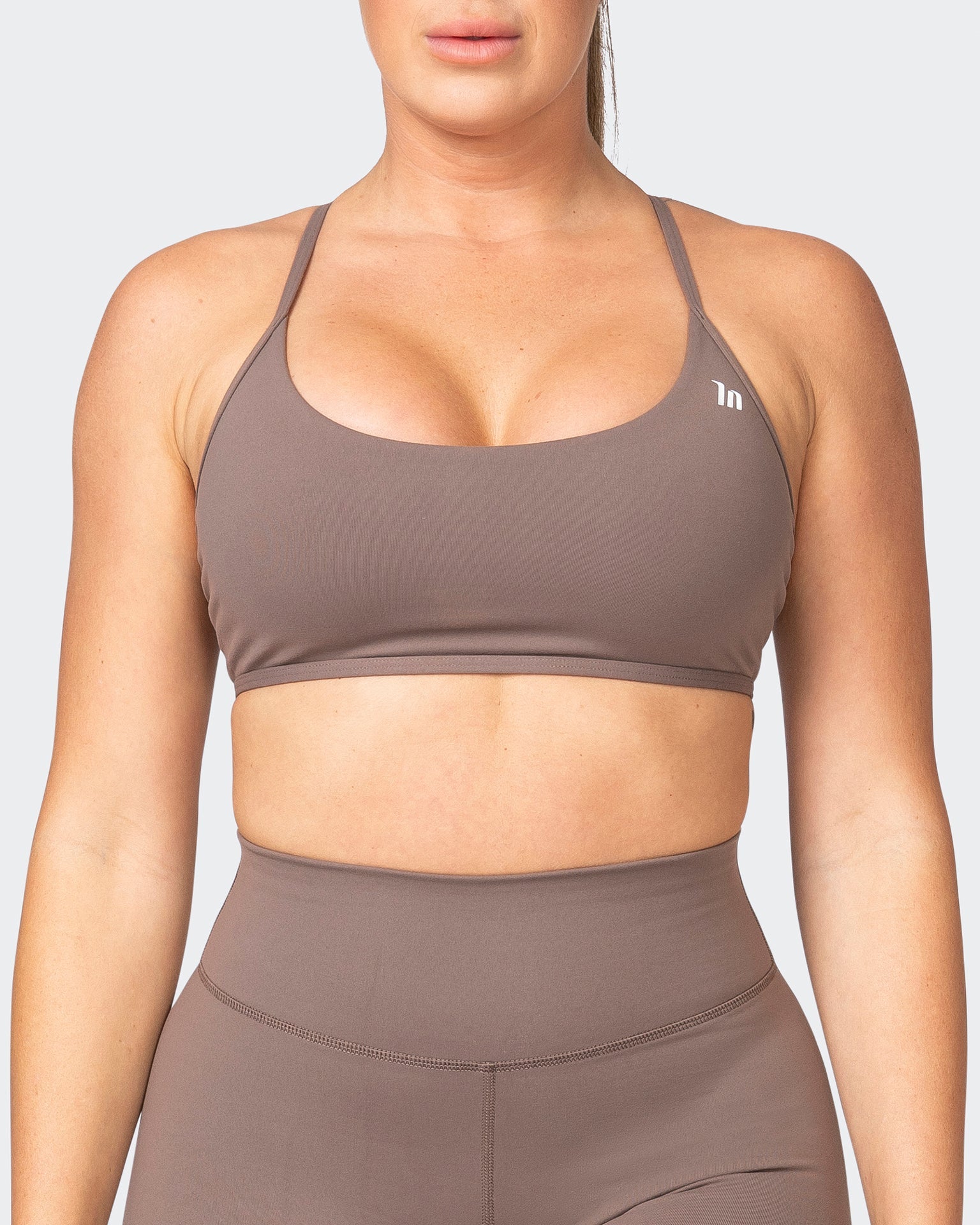 musclenation Sports Bras Essence Bralette - Taupe