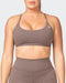 musclenation Sports Bras Essence Bralette - Taupe