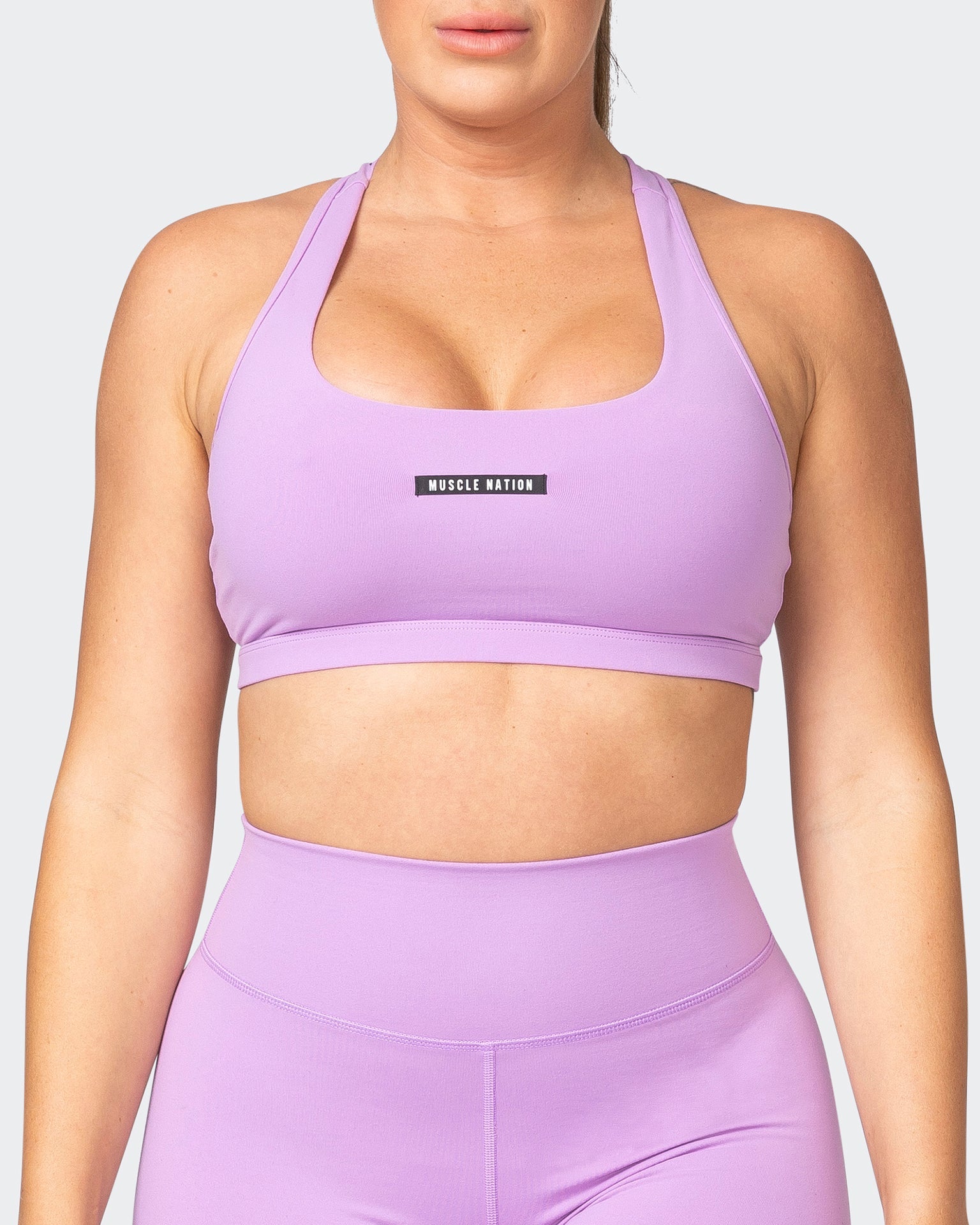 musclenation Sports Bras Flex Bra - Lilac