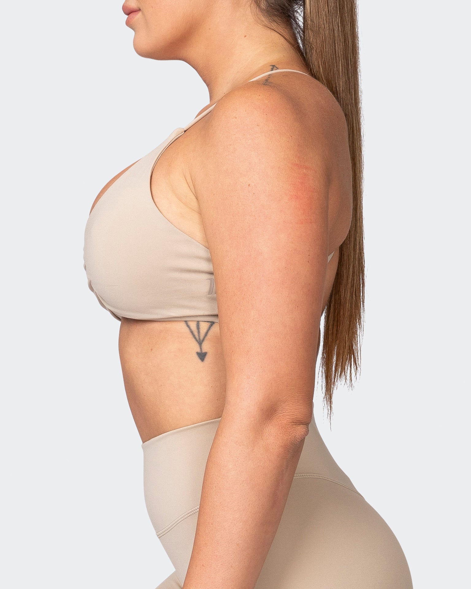 musclenation Sports Bras Millie Bralette - Bone