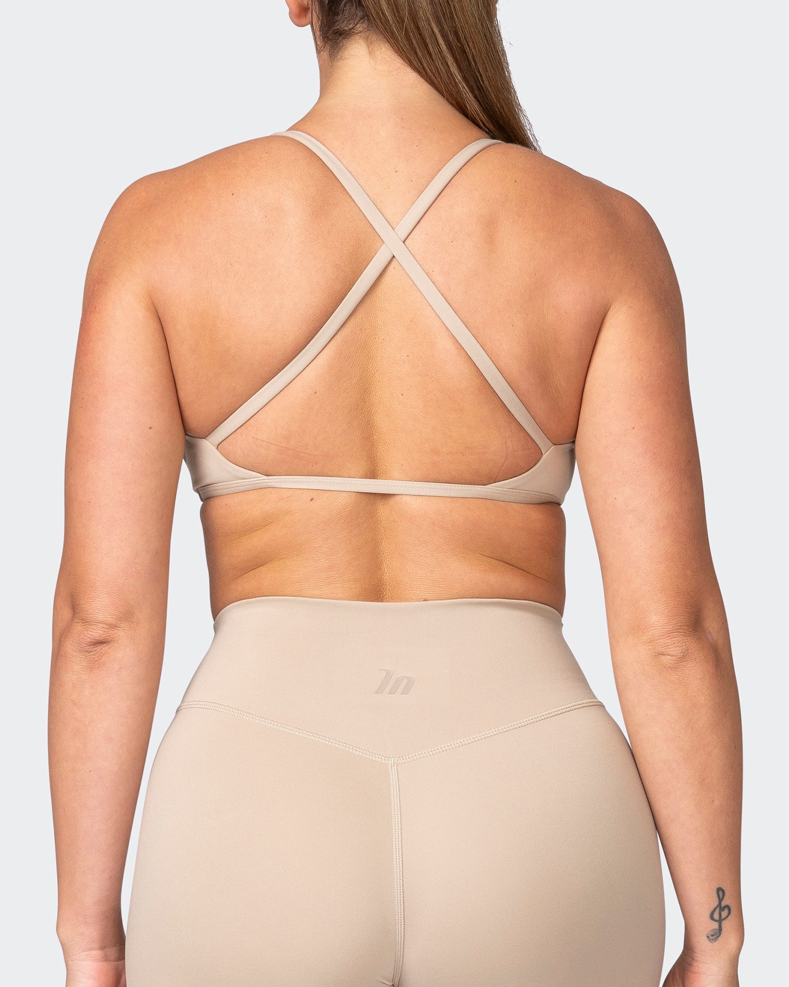 musclenation Sports Bras Millie Bralette - Bone