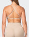 musclenation Sports Bras Millie Bralette - Bone