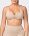 musclenation Sports Bras Millie Bralette - Bone
