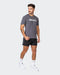 musclenation T-Shirts New Heights Running Tee - Alloy