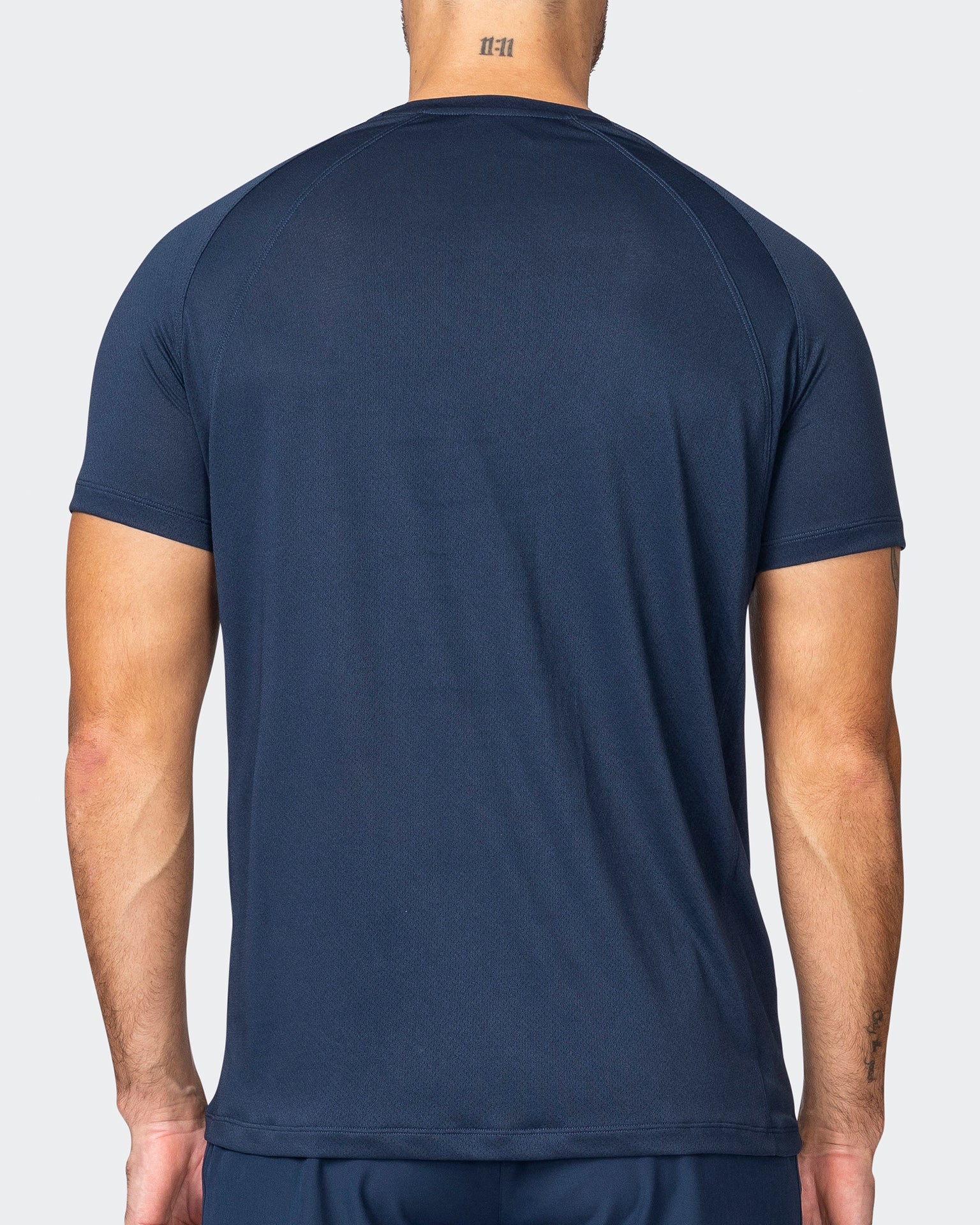 musclenation T-Shirts New Heights Running Tee - Navy