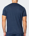 musclenation T-Shirts New Heights Running Tee - Navy