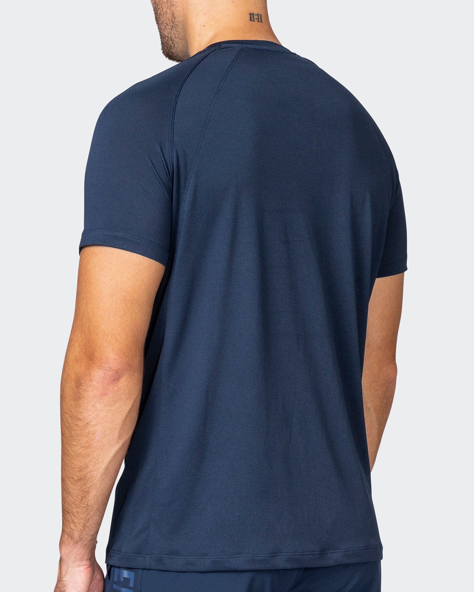 musclenation T-Shirts New Heights Running Tee - Navy
