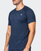 musclenation T-Shirts New Heights Running Tee - Navy