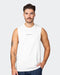musclenation Tank Tops Ease Drop Arm Heavy Vintage Tank - Washed Vanilla