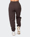 musclenation Track Pants Alpha Slouchy Trackies - Cocoa