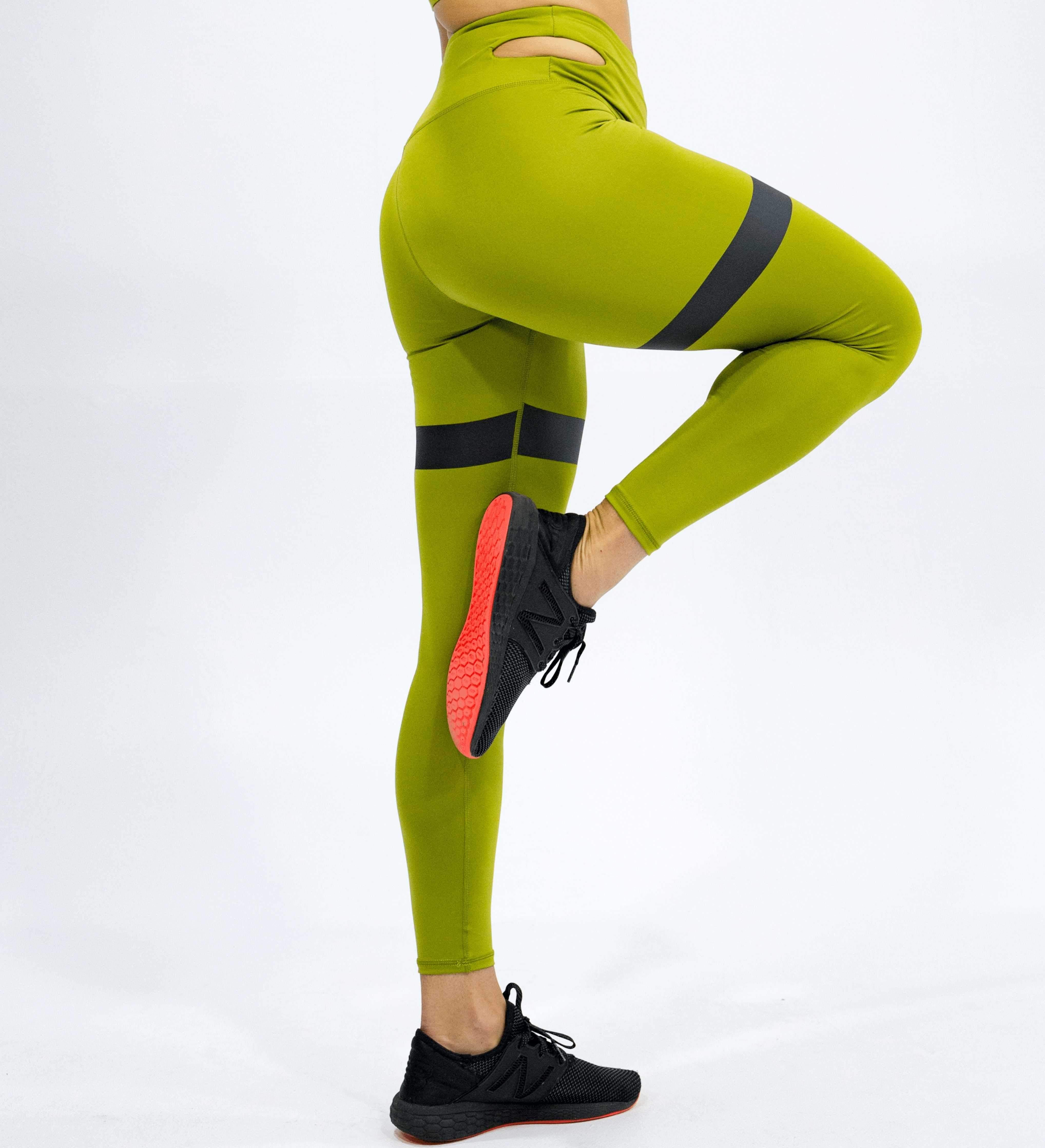 Neo Noir Activewear Leggings Insta Leggings Green
