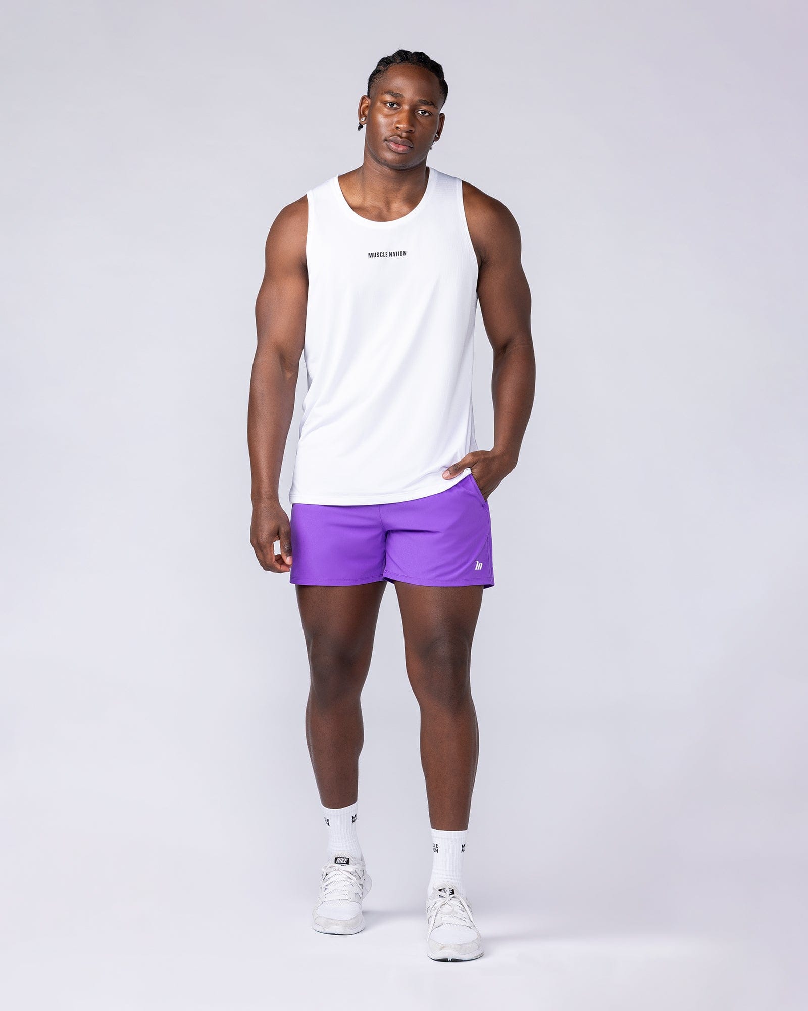 New Heights 4" Shorts - Viola