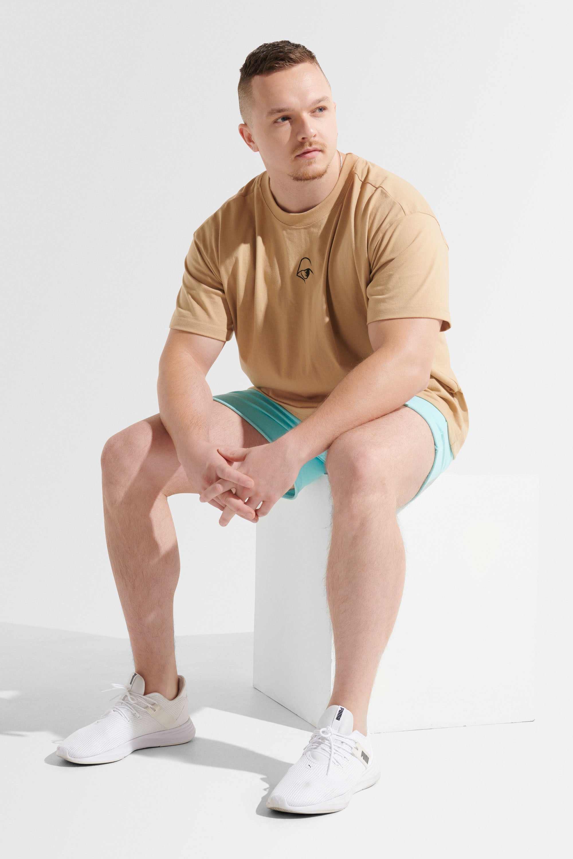 NEWTYPE Adapt Oversized Tee - Beige