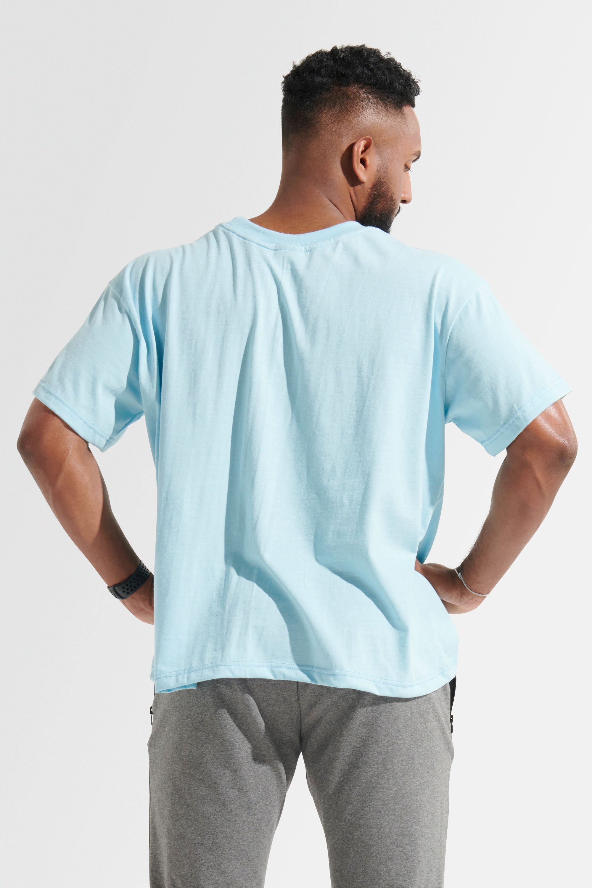 NEWTYPE Adapt Oversized Tee - Light Blue