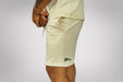 NowFLEX Shorts Basics Unisex Long Shorts - Buttercream