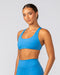 Rebel Bralette Azure Blue - Muscle Nation women's bralette, view 4