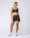 Muscle Nation Bralettes Revealed T-Back Seamless Bra - Cocoa