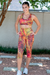 RF AQUAFIT Activewear High Waist 5/8 - Fireworks