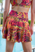 RF AQUAFIT Activewear High Waist Saskia Skort - Fireworks