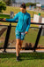 RF AQUAFIT Activewear Preorder - Mid Waist Long Shorts - Evergreen
