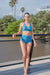 RF AQUAFIT Clothing Preorder - Byron High Waist Swim Pant - Paisley