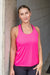RF MESH Clothing Energy Racerback Singlet - Neon Pink