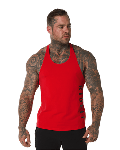 Rig Fit Clothing Tank S / Red S'22 Stringer