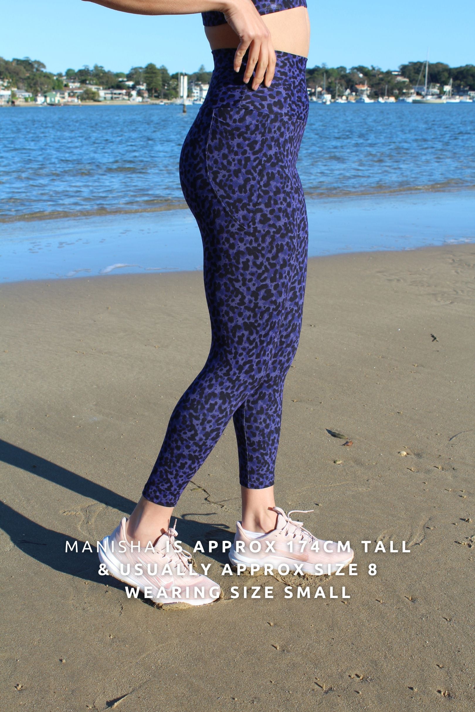 RunFaster Activewear High Waist 7/8 - Atomic