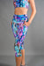 RunFaster Gym Leggings High Waist 5/8 - Abyss