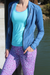 RunFaster Jackets S Equal Zip Jacket - Deep Teal