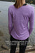 RunFaster T-Shirts Fortune Long Sleeve - Lilac