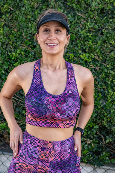 RunFaster XS / Finish Line Racerback Sports Bra - Finish Line