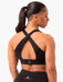 Ryderwear Sports Bra STAPLES CROSS OVER SPORTS BRA - BLACK