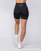 Sculpt Seamless Midway Shorts - Black-Shorts-XS-062423BLK-XS-MNAPPRL32688-7-Muscle Nation